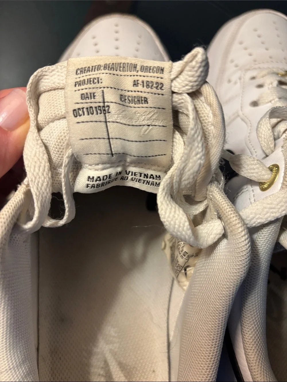 Nike Men’s ' Air Force 1 Low White Casual Sneakers